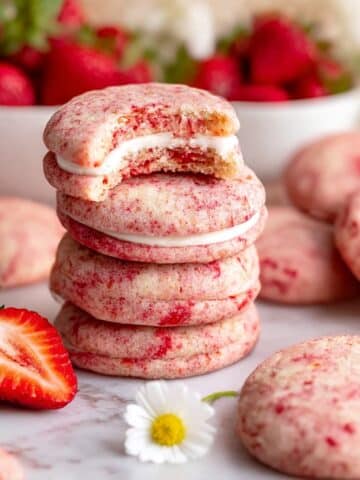 Strawberry Cheesecake Cookies Recipe