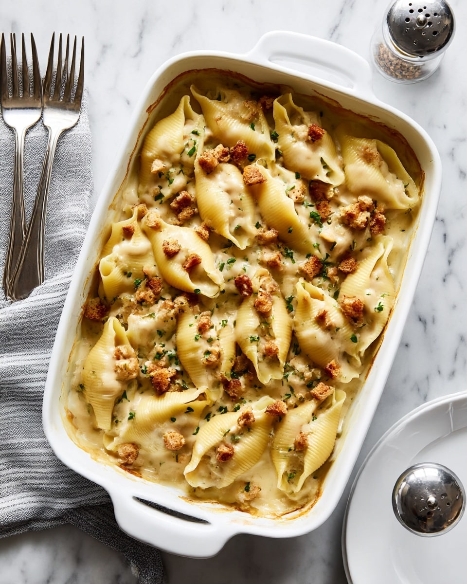 Leftover Thanksgiving Turkey Stuffed Shells: Delicious & Easy