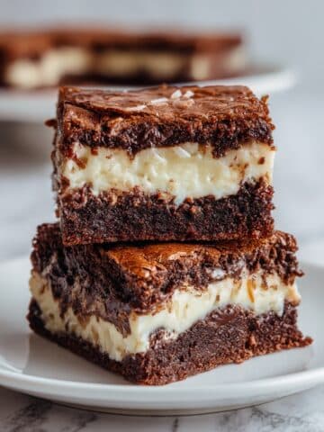 Coconut Stuffed Brownies Recipe