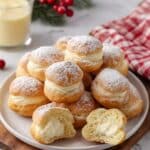 Eggnog Cream Puffs Recipe