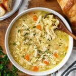Crockpot Creamy Chicken Noodle Soup Recipe
