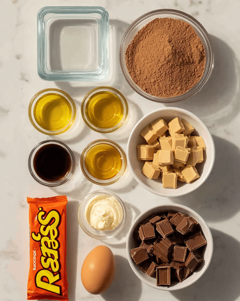 Reese’s Peanut Butter Earthquake Cake Recipe