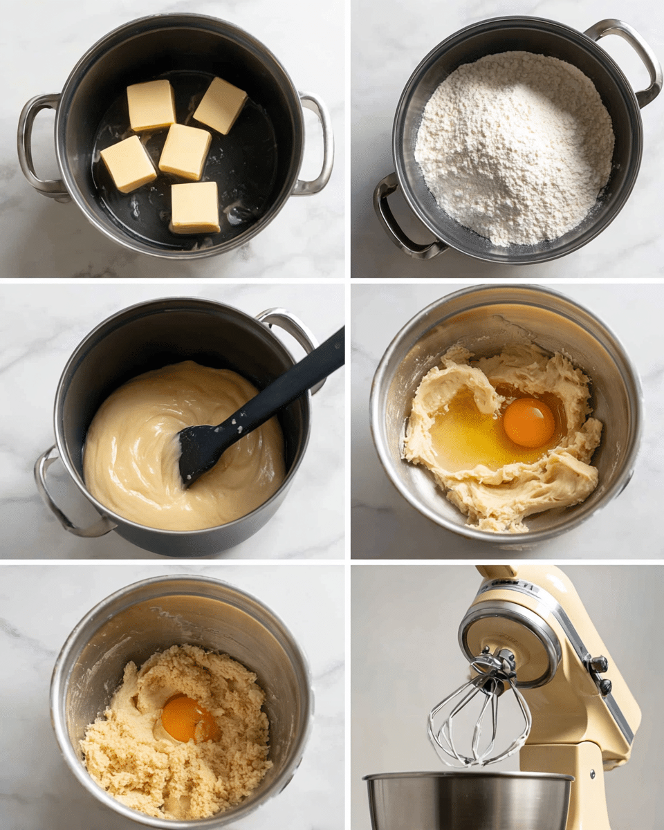 Eggnog Cream Puffs Recipe
