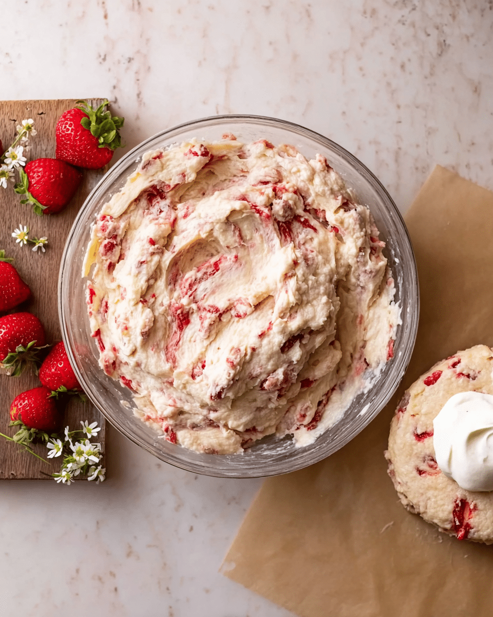 Strawberry Cheesecake Cookies Recipe
