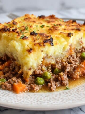 Classic Shepherd's Pie with Crispy Parmesan Topping Recipe