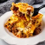 Beef Noodle Casserole (Cheap & Easy Dinner) Recipe