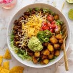 Crispy Potato Taco Bowls Recipe