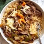 Philly Cheesesteak Bowls Recipe