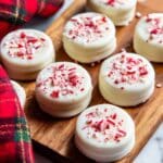 Peppermint Bark Oreos Recipe