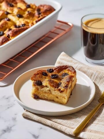 Classic Bread Pudding with Raisins Recipe