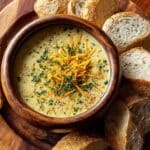 Cheddar Garlic Herb Potato Soup Recipe