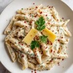 One Pot Creamy Garlic Pasta Recipe