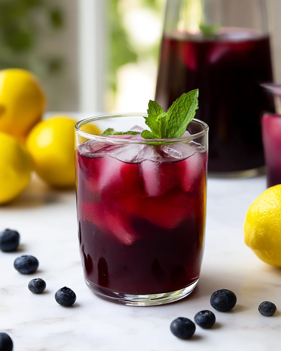Blueberry Lemonade: Refreshing Summer Drink for Hot Days