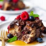 Chocolate French Toast Casserole Recipe