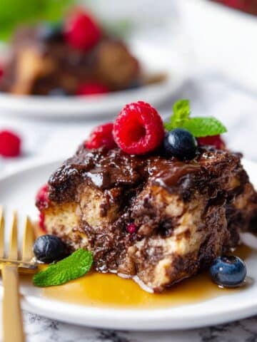 Chocolate French Toast Casserole Recipe