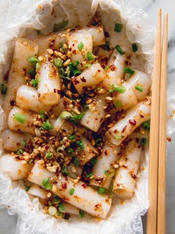 Basic Rice Noodle Rolls (Cheung Fun, 腸粉) Recipe