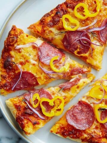 Banana Pepper and Soppressata Pizza Recipe