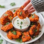 Mouthwatering Vegan Cauliflower Wings with Barbecue and Thai Chili Sauces Recipe