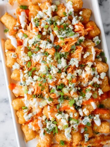 Buffalo Chicken Totchos Recipe