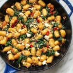 Pan Fried Gnocchi with Fennel, Tomato, Spinach, and Feta Recipe
