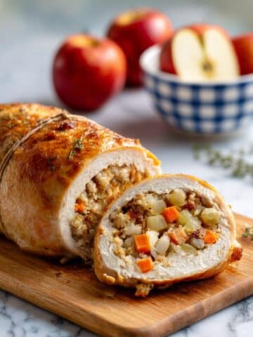 Turkey Roulade with Sausage Stuffing Recipe