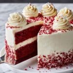 Red Velvet Cake with Cream Cheese Frosting Recipe