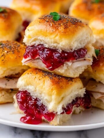 Turkey Cranberry Slider Sandwiches Recipe
