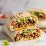 Cheeseburger Wraps Recipe