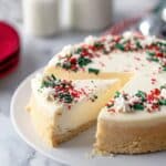 Creamy Sugar Cookie Cheesecake Recipe