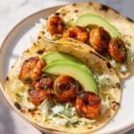 Cilantro Lime Shrimp Tacos with Creamy Slaw Recipe