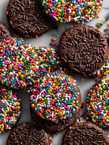 Chocolate Sprinkle Cookies Recipe