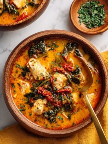 Creamy Tuscan Chicken Soup Recipe
