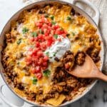 Ground Beef Burrito Skillet Recipe