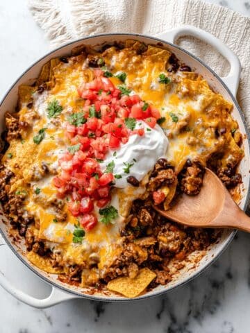 Ground Beef Burrito Skillet Recipe