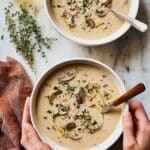 Creamy Mushroom Soup Recipe