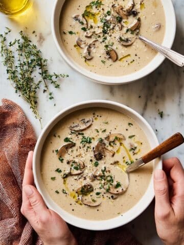 Creamy Mushroom Soup Recipe