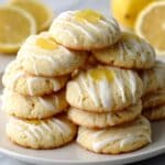 Lemon Curd Cookies with Tangy Lemon Glaze Recipe