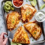 Crispy Baked Chicken Tacos (4-Ingredients!) Recipe