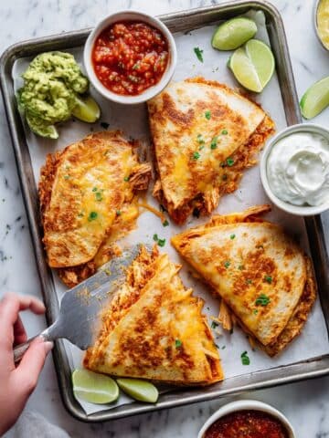 Crispy Baked Chicken Tacos (4-Ingredients!) Recipe