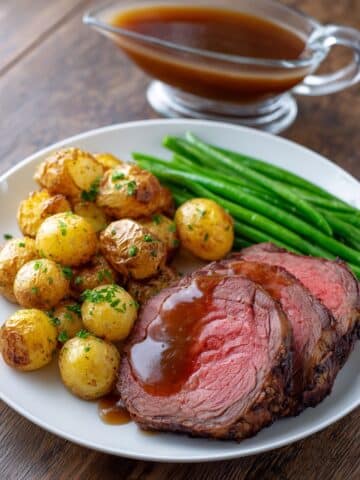 Garlic Herb Butter Prime Rib Recipe