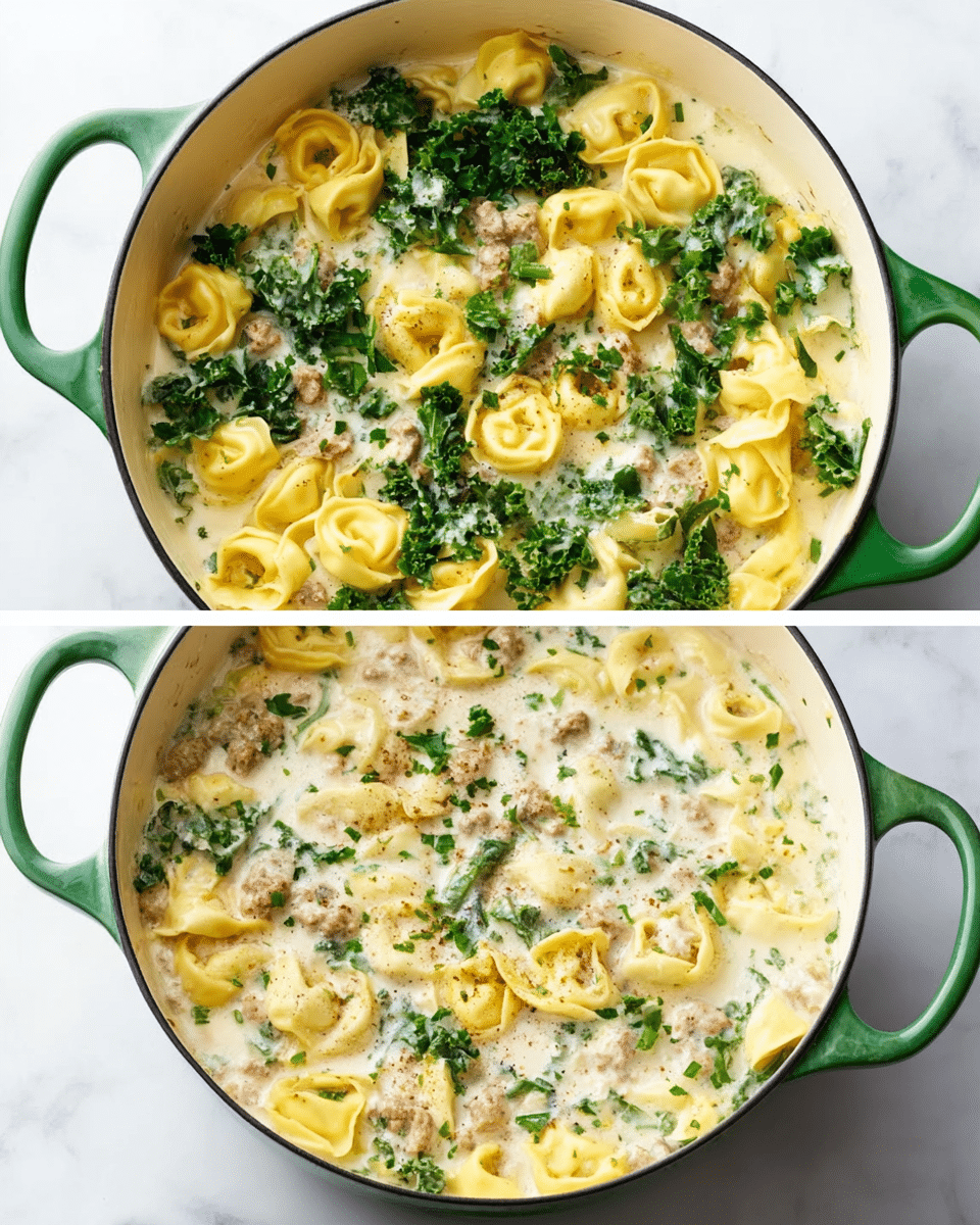 Creamy Sausage Tortellini Soup Recipe