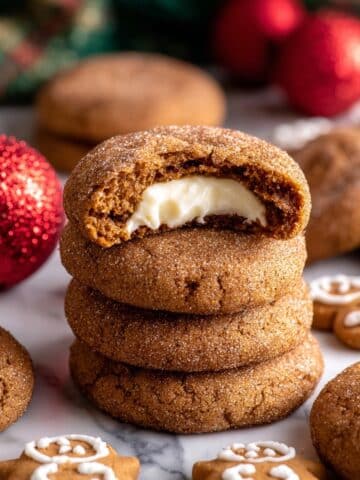 Gingerbread Cheesecake Cookies Recipe