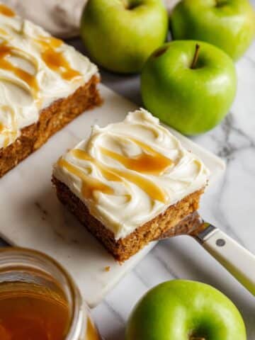 Irresistible Apple Cake with Cream Cheese Frosting Recipe