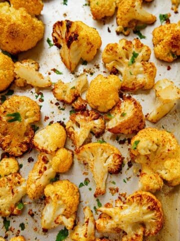 Super Crispy Roasted Cauliflower Recipe