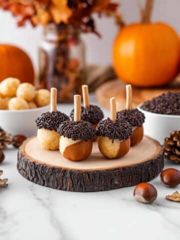 Acorn Donut Holes Recipe