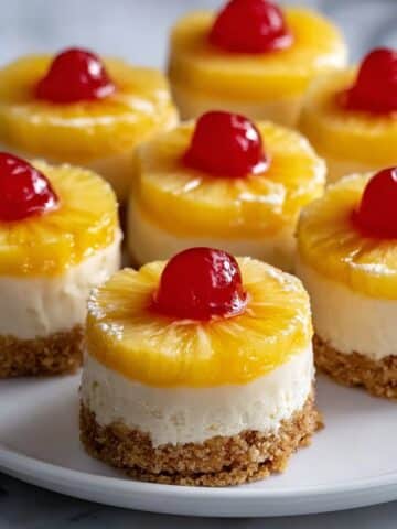 Mini Pineapple Upside Down Cakes Recipe
