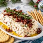 Italian Antipasto Cream Cheese Log Recipe