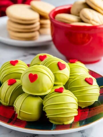Grinch Oreo Truffles Recipe