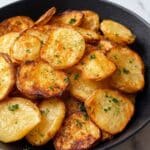 Crispy Air Fryer Sliced Potatoes Recipe