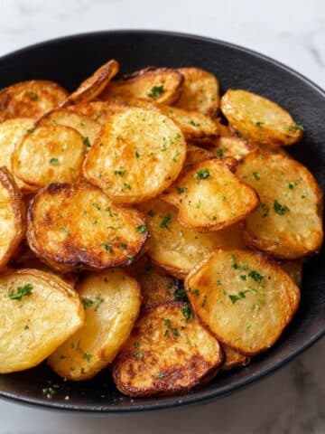 Crispy Air Fryer Sliced Potatoes Recipe